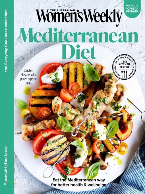 Cover image for The Australian Women's Weekly: Mediterranean Diet